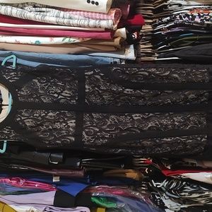 Ronni Nicole lace dress